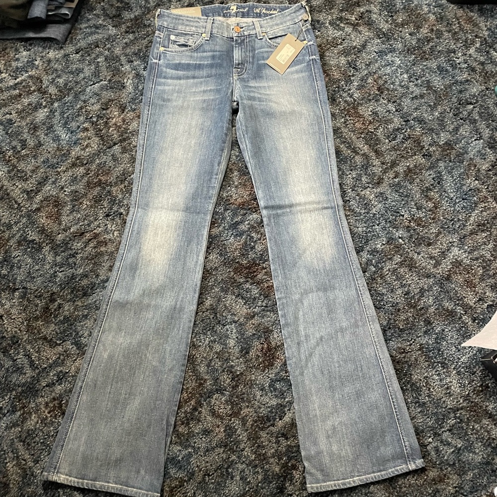 7 for All Mankind A pocket flare NWT!